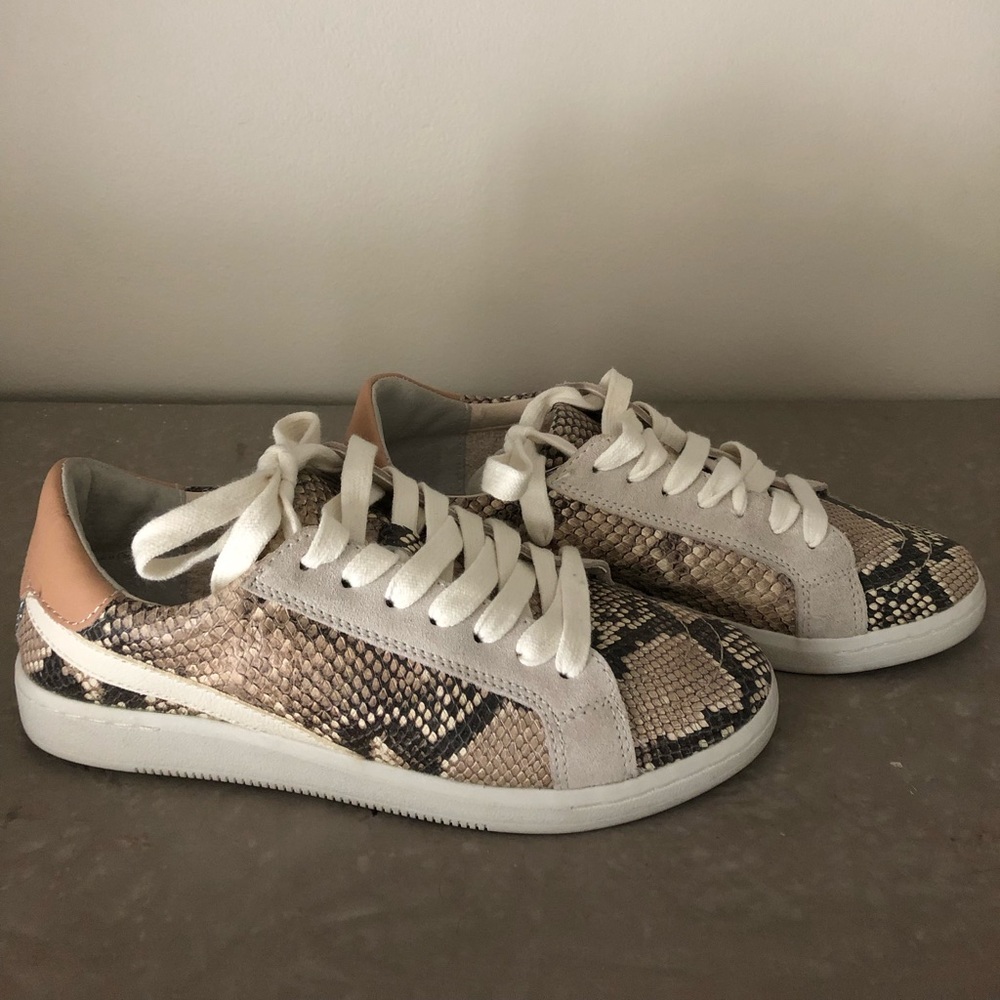 Dolce Vita snake embossed sneakers
